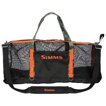 Simms Přepravní Taška Challenger Mesh Duffel 60l Black