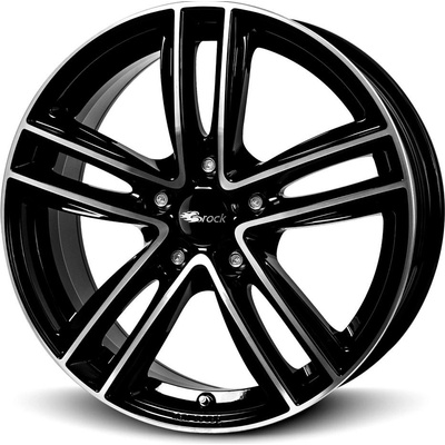 BROCK RC27 8x19 5x108 ET48 black polished