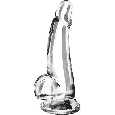 BASIC X Cesar transparentní penis s přísavkou M