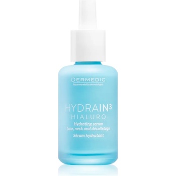 Image 1 of DERMEDIC Hydrain3 Hialuro хидратиращ серум за лице за суха или много суха кожа 30ml