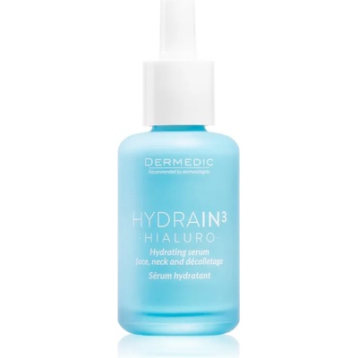 DERMEDIC Hydrain3 Hialuro хидратиращ серум за лице за суха или много суха кожа 30ml