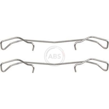 Súprava príslušenstva, obloženie kotúčovej brzdy A.B.S. 1678Q 1678Q