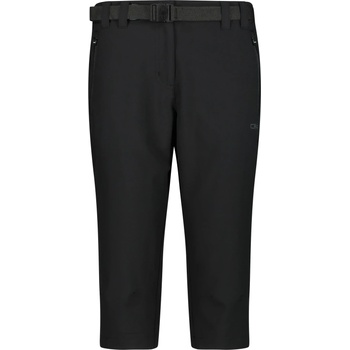 CMP Дамски 3/4 панталони CMP Women's Stretch Capri Shorts - Nero - размер 46 (EU) (112-3627-0317)