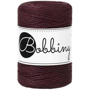 Bobbiny Macrame Cord 1, 5 mm 100 m Burgundy юта (MD-E095)