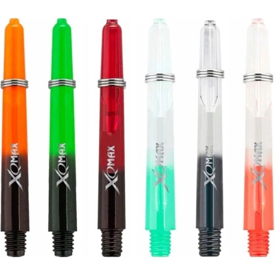 XQMax Darts Gradient with Logo - midi - clear red