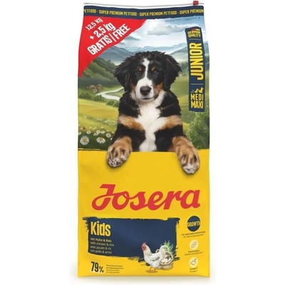 Josera Kids 12, 5 + 2, 5 kg