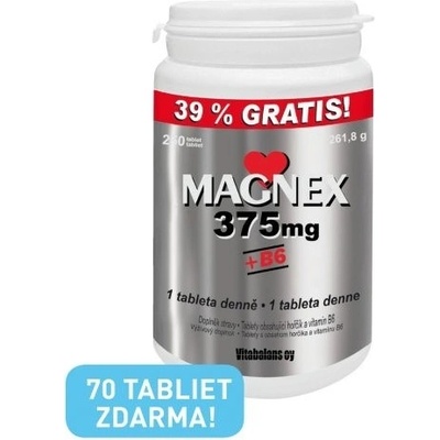 Vitabalans Magnex 375 mg + B6 250 tabliet