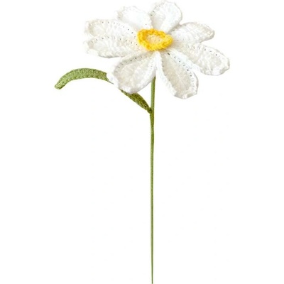 ANNAM Háčkované květiny Gerbera, 11 × 41 cm