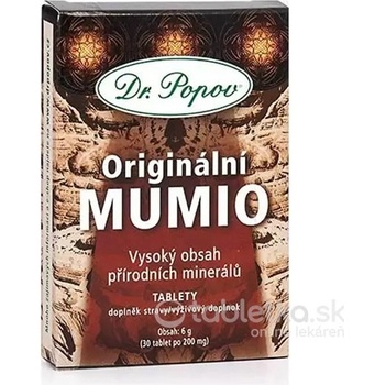 Dr. Popov Mumio 200 mg 30 tabliet