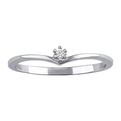 SILVEGO Strieborný prsteň Delilah s Brilliance Zirconia DCC08038RW