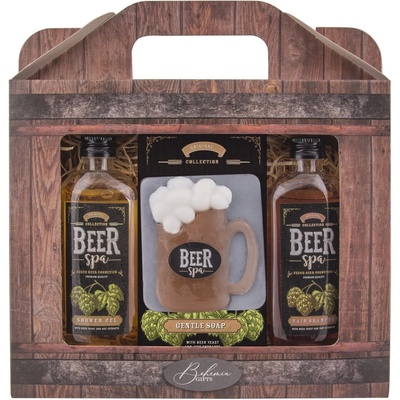 Bohemia Gifts Beer Spa подаръчен комплект за тяло и коса за мъже