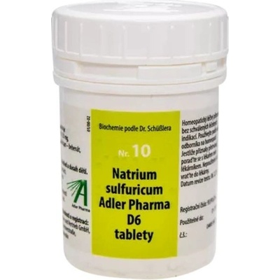 Adler Pharma Schüsslerove soli Nr. 10 Natrium sulfuricum D6 2000 tabliet