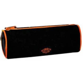 MC Toys Кръгъл несесер за училище Toneuptone черен/оранжев - MC Toys