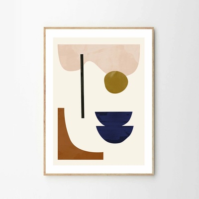 Moikka Plagát Shapescape 08 by Jan Skacelik 50x70 cm