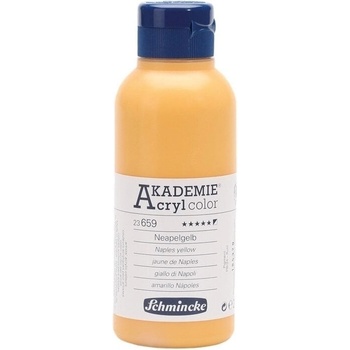 Schmincke Akademie АКРИЛНА боя 659 Naples Yellow 250 ml 1 бр (75.3142)
