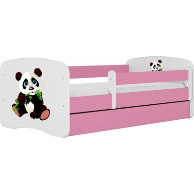 Kocot kids Babydreams panda růžová II bez šuplíků bez matrace