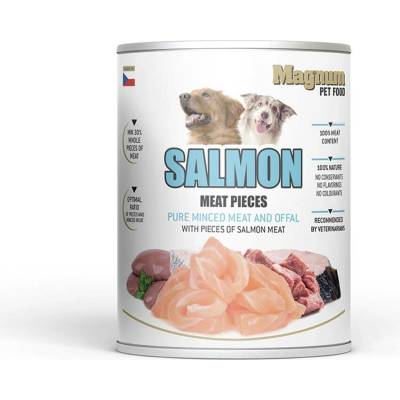 Magnum Meat Pieces Adult Salmon 800 g