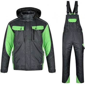 Image 1 of B-Wolf Ватиран работен комплект яке и полугащеризон braver (120404)