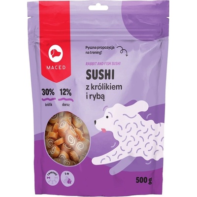 MACED Sushi with rabbit and fish pro psa 500 g