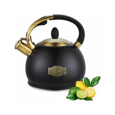 kamille Non-electric kettle 0852 black 2.7 l