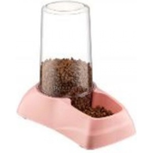 ZooBeeDoo автоматична поилка/хранилка - розова 1 бр - 33, 5 x 23 x 26, 5 см