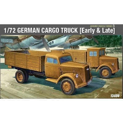 Academy Товарен камион - GERMAN CARGO TRUCK [Early & Late] 1/72 (13404)