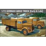 Academy Товарен камион - GERMAN CARGO TRUCK [Early & Late] 1/72 (13404)