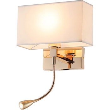 ELMARK Rosa led АПЛИК 3w 3000k + 1xe27, ФРЕНСКО ЗЛАТО (955rosa330fgr)