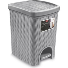 Stefanplast Odpadkový kôš 20 l, sivý