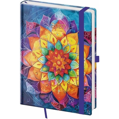 Helma 365 Vario A5 týdenní 2027 Mandala