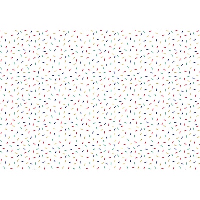 Balící papír “Barevný posyp", 70x200 cm