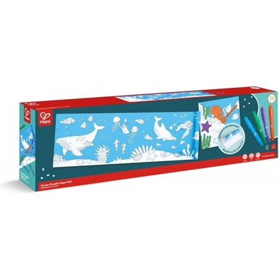 Hape Творчески комплект, Hape, Хартиена ролка за оцветяване, Океан
