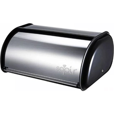 Sapir КУТИЯ ЗА ХЛЯБ sapir sp-1225-bb , д. -44см. /ш. -27см. /в. -18см. /0.3мм , неръждаема стомана, Черен (1225100020)