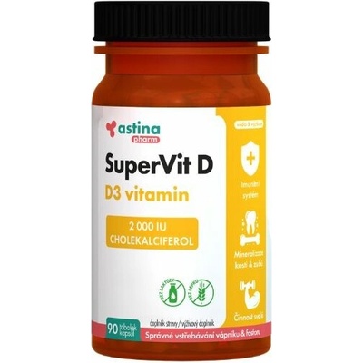 Astina Pharm SuperVit D3 vitamin 2000 IU 90 kapsúl