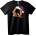 NOONEBRAND Тениска Коледен Q - L, Black