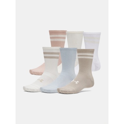 Under Armour UA Essential 6pk Crew hnedá