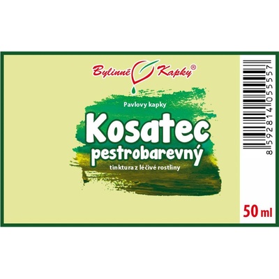 Bylinné kapky Pavlovy Kosatec pestrobarevný tinktura 50 ml