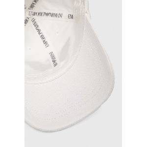 Emporio Armani Детска памучна шапка с козирка (404683.3F930) - answear - 107,55 лв