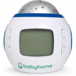 Babyhome Музикален прожектор „Звездно небе с часовник, календар и термометър