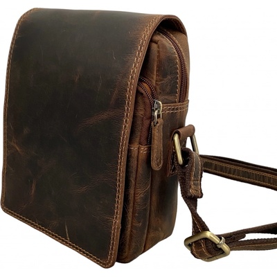 Pánská kožená taška přes rameno JAMES – Zboží Dáma