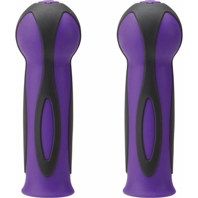 Globber black violet dvojfarebné gripy