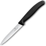 Victorinox Нож за рязане SWISS CLASSIC 10 cm, назъбен, черен, пластмаса, Victorinox (VN67733)