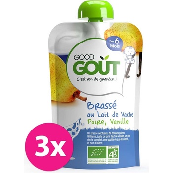 Good Gout Bio Banánový jogurt s citrónom 3 x 90 g