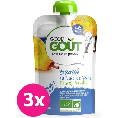 Good Gout Bio Banánový jogurt s citrónom 3 x 90 g