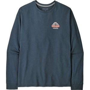 Patagonia Мъжка блуза с дълъг ръкав Patagonia L/S Great Waves Responsibili-Tee Longsleeve - Summit Blue (216-8007-0613)