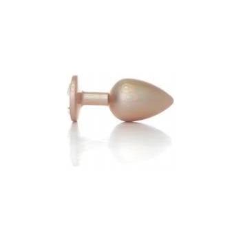 Boss of Toys Plug-Jewellery Pearl Gold PLUG- Clear L