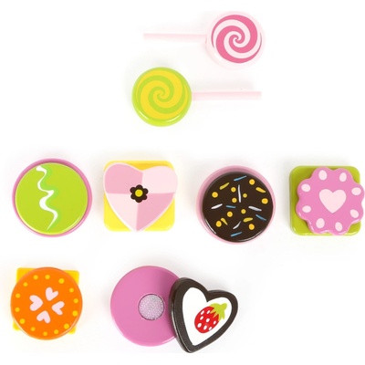 Small Foot drevené sladkosti so suchým zipsom