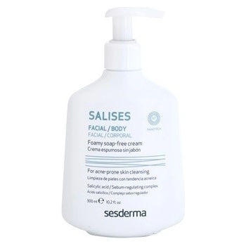 Sesderma Salises antibakteriální čistící gel na obličej a tělo (Salicylic Acid, Sebum-Regulating Complex) 300 ml
