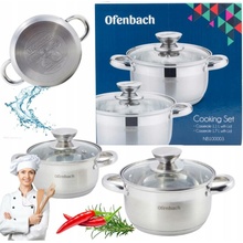 Ofenbach Sada hrnců nerez 4 ks