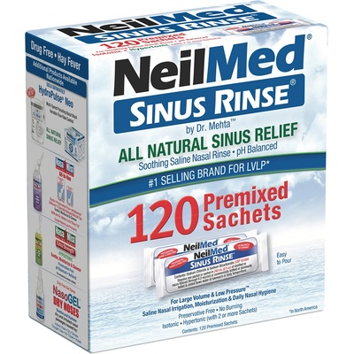 Sinus Rinse Isotonic 120 izotonických sáčků – Zboží Dáma